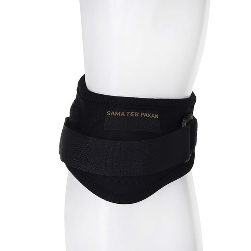 زانوبند طبی سما طب پاکان مدل کشکک بند نئوپرن کد 5019