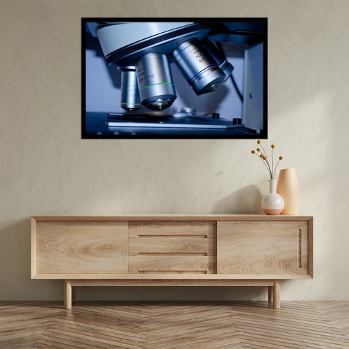 تابلو بکلیت طرح آزمایش و آزمایشگاه میکروسکوپ مدل B-bu2654