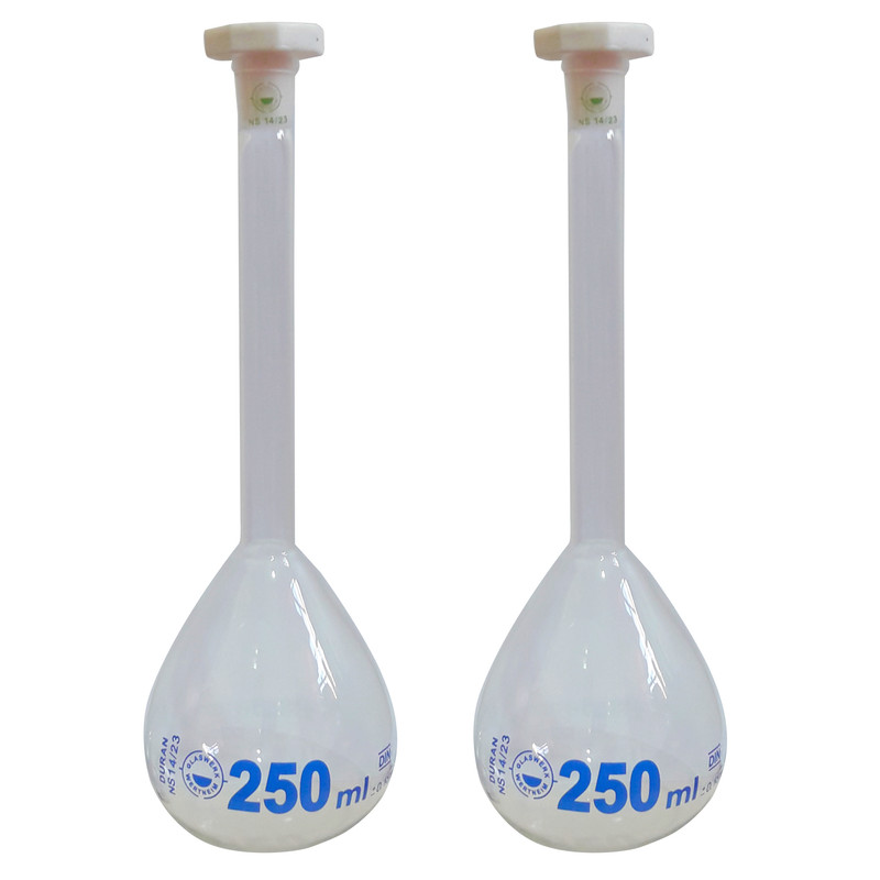 بالن آزمایشگاهی مدل ژوژه ظرفیت 250 میلی لیتر مجموعه 2 عددی